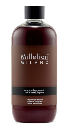 SANDALO BERGAMOTTO - Millefiori 500 ml Nachfüllflasche